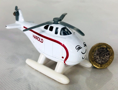 Toy car helicopter harold - car,