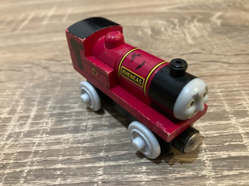 Wooden railway rheneas train - railway,