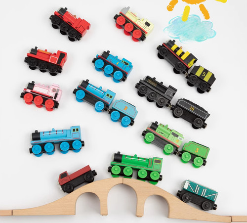 Wooden train tank engine - wooden,