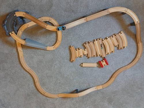 Thomas friends wooden train - &,