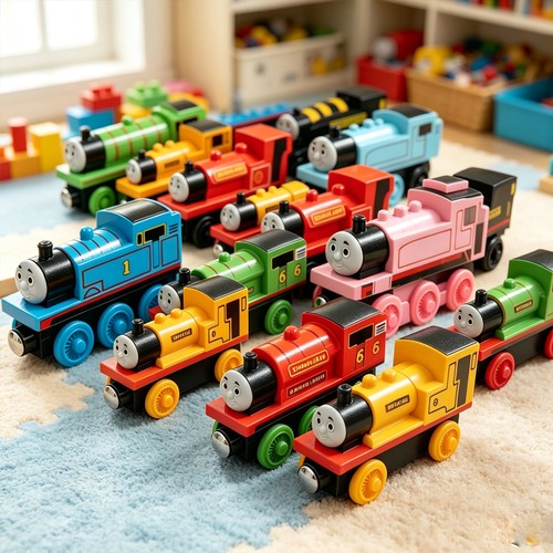 Thomas wooden trains - thomas-wooden,